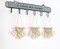 3-Pack Mini Macramé Wall Hangings – Boho Cute Christmas Tree Décor, Small 8" W x 9" H, Perfect for Living Room, Bedroom, Bathroom, Teen Girls’ Room, Dorm, Home Office, or Gift